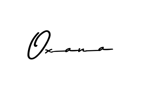 Oxana stylish signature style. Best Handwritten Sign (Asem Kandis PERSONAL USE) for my name. Handwritten Signature Collection Ideas for my name Oxana. Oxana signature style 9 images and pictures png