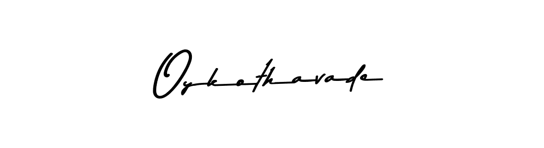 Design your own signature with our free online signature maker. With this signature software, you can create a handwritten (Asem Kandis PERSONAL USE) signature for name Oykothavade. Oykothavade signature style 9 images and pictures png