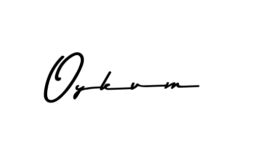 This is the best signature style for the Oykum name. Also you like these signature font (Asem Kandis PERSONAL USE). Mix name signature. Oykum signature style 9 images and pictures png