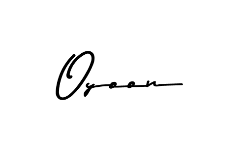 How to make Oyoon name signature. Use Asem Kandis PERSONAL USE style for creating short signs online. This is the latest handwritten sign. Oyoon signature style 9 images and pictures png