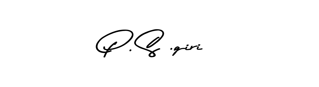 How to make P . S .giri signature? Asem Kandis PERSONAL USE is a professional autograph style. Create handwritten signature for P . S .giri name. P . S .giri signature style 9 images and pictures png