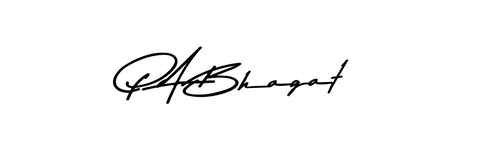 Also You can easily find your signature by using the search form. We will create P A Bhagat name handwritten signature images for you free of cost using Asem Kandis PERSONAL USE sign style. P A Bhagat signature style 9 images and pictures png