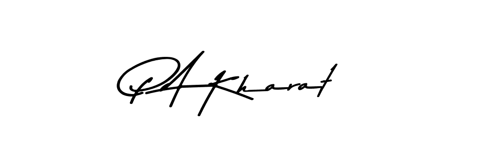 You should practise on your own different ways (Asem Kandis PERSONAL USE) to write your name (P A Kharat) in signature. don't let someone else do it for you. P A Kharat signature style 9 images and pictures png