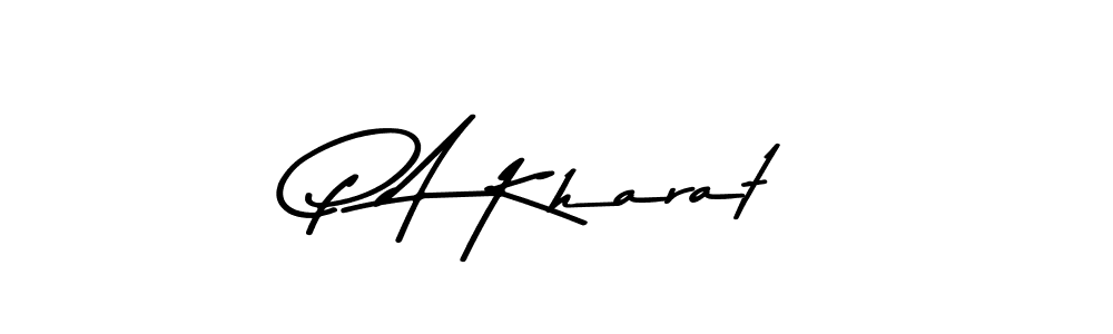 P A Kharat stylish signature style. Best Handwritten Sign (Asem Kandis PERSONAL USE) for my name. Handwritten Signature Collection Ideas for my name P A Kharat. P A Kharat signature style 9 images and pictures png