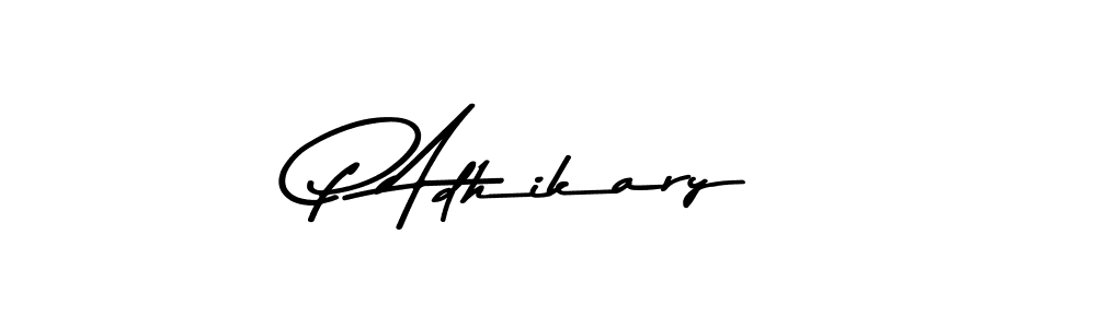 How to Draw P Adhikary signature style? Asem Kandis PERSONAL USE is a latest design signature styles for name P Adhikary. P Adhikary signature style 9 images and pictures png