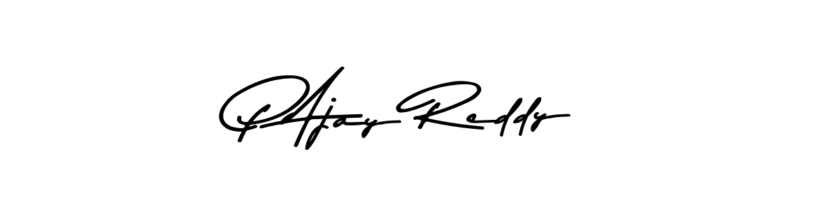 Use a signature maker to create a handwritten signature online. With this signature software, you can design (Asem Kandis PERSONAL USE) your own signature for name P Ajay Reddy. P Ajay Reddy signature style 9 images and pictures png