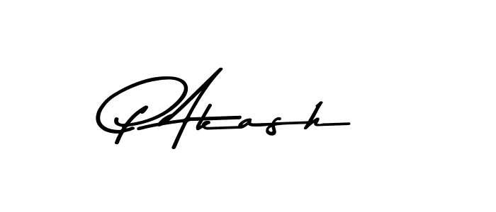 How to make P Akash signature? Asem Kandis PERSONAL USE is a professional autograph style. Create handwritten signature for P Akash name. P Akash signature style 9 images and pictures png