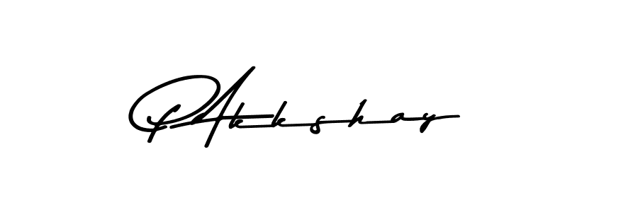 Use a signature maker to create a handwritten signature online. With this signature software, you can design (Asem Kandis PERSONAL USE) your own signature for name P Akkshay. P Akkshay signature style 9 images and pictures png