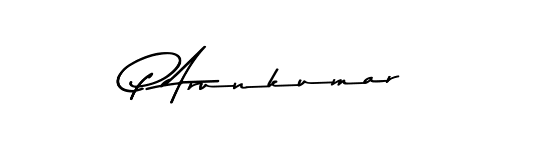 Use a signature maker to create a handwritten signature online. With this signature software, you can design (Asem Kandis PERSONAL USE) your own signature for name P Arunkumar. P Arunkumar signature style 9 images and pictures png