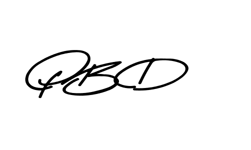 P B D stylish signature style. Best Handwritten Sign (Asem Kandis PERSONAL USE) for my name. Handwritten Signature Collection Ideas for my name P B D. P B D signature style 9 images and pictures png