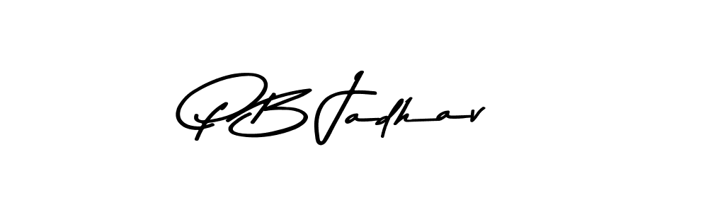 Asem Kandis PERSONAL USE is a professional signature style that is perfect for those who want to add a touch of class to their signature. It is also a great choice for those who want to make their signature more unique. Get P B Jadhav name to fancy signature for free. P B Jadhav signature style 9 images and pictures png