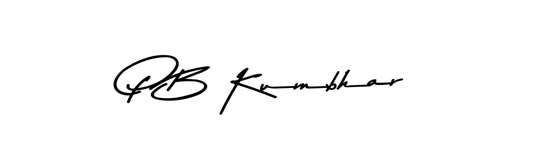 Also You can easily find your signature by using the search form. We will create P B Kumbhar name handwritten signature images for you free of cost using Asem Kandis PERSONAL USE sign style. P B Kumbhar signature style 9 images and pictures png