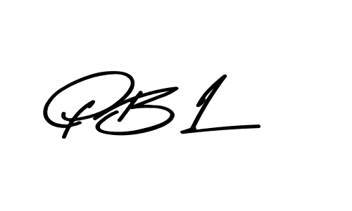 How to make P B L name signature. Use Asem Kandis PERSONAL USE style for creating short signs online. This is the latest handwritten sign. P B L signature style 9 images and pictures png