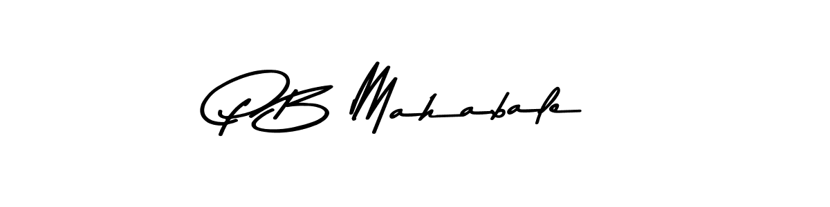 You should practise on your own different ways (Asem Kandis PERSONAL USE) to write your name (P B Mahabale) in signature. don't let someone else do it for you. P B Mahabale signature style 9 images and pictures png