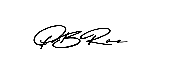 You should practise on your own different ways (Asem Kandis PERSONAL USE) to write your name (P B Rao) in signature. don't let someone else do it for you. P B Rao signature style 9 images and pictures png