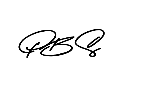 Create a beautiful signature design for name P B S. With this signature (Asem Kandis PERSONAL USE) fonts, you can make a handwritten signature for free. P B S signature style 9 images and pictures png