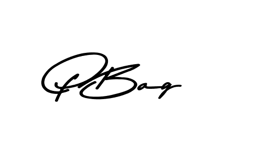 The best way (Asem Kandis PERSONAL USE) to make a short signature is to pick only two or three words in your name. The name P Bag include a total of six letters. For converting this name. P Bag signature style 9 images and pictures png