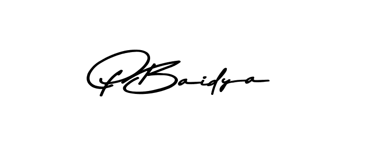 if you are searching for the best signature style for your name P Baidya. so please give up your signature search. here we have designed multiple signature styles  using Asem Kandis PERSONAL USE. P Baidya signature style 9 images and pictures png