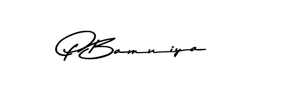Once you've used our free online signature maker to create your best signature Asem Kandis PERSONAL USE style, it's time to enjoy all of the benefits that P Bamniya name signing documents. P Bamniya signature style 9 images and pictures png