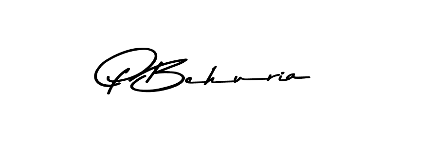 Make a beautiful signature design for name P Behuria. Use this online signature maker to create a handwritten signature for free. P Behuria signature style 9 images and pictures png