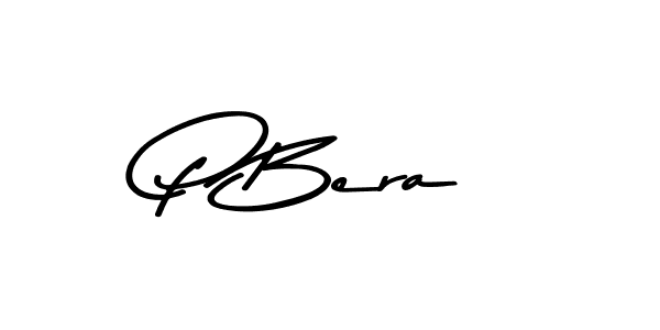 Design your own signature with our free online signature maker. With this signature software, you can create a handwritten (Asem Kandis PERSONAL USE) signature for name P Bera. P Bera signature style 9 images and pictures png