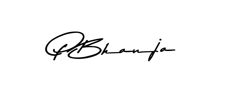 Also we have P Bhanja name is the best signature style. Create professional handwritten signature collection using Asem Kandis PERSONAL USE autograph style. P Bhanja signature style 9 images and pictures png