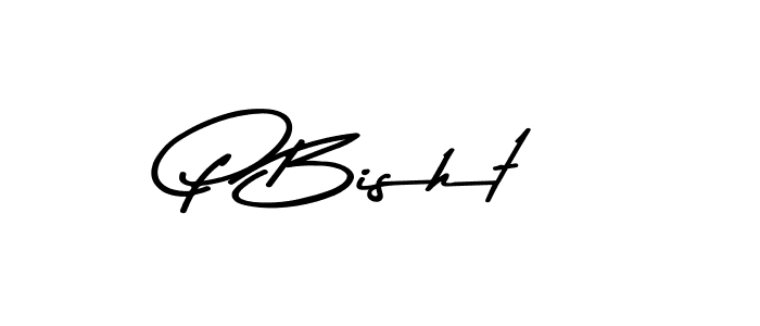 How to make P Bisht signature? Asem Kandis PERSONAL USE is a professional autograph style. Create handwritten signature for P Bisht name. P Bisht signature style 9 images and pictures png