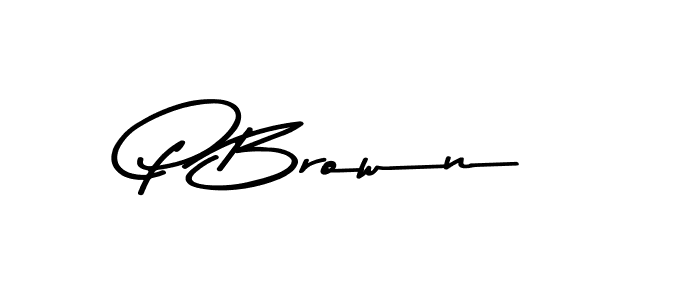 Similarly Asem Kandis PERSONAL USE is the best handwritten signature design. Signature creator online .You can use it as an online autograph creator for name P Brown. P Brown signature style 9 images and pictures png