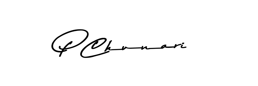 Here are the top 10 professional signature styles for the name P Chunari. These are the best autograph styles you can use for your name. P Chunari signature style 9 images and pictures png