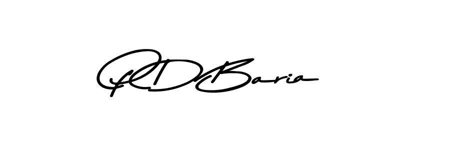 How to Draw P D Baria signature style? Asem Kandis PERSONAL USE is a latest design signature styles for name P D Baria. P D Baria signature style 9 images and pictures png