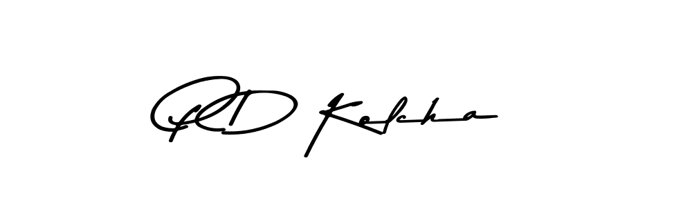 Best and Professional Signature Style for P D Kolcha. Asem Kandis PERSONAL USE Best Signature Style Collection. P D Kolcha signature style 9 images and pictures png