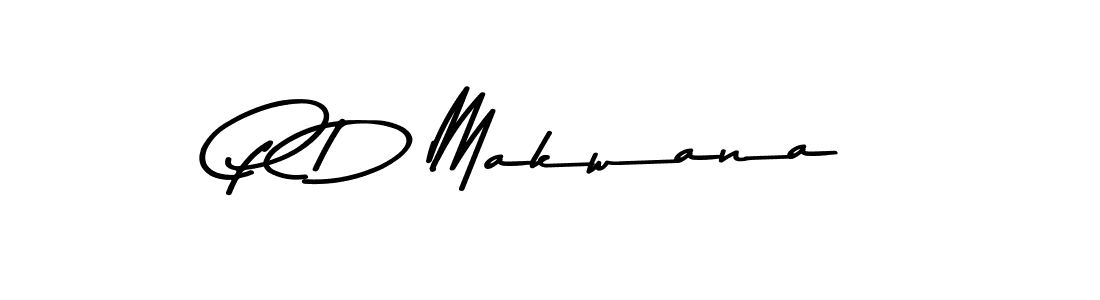 Design your own signature with our free online signature maker. With this signature software, you can create a handwritten (Asem Kandis PERSONAL USE) signature for name P D Makwana. P D Makwana signature style 9 images and pictures png