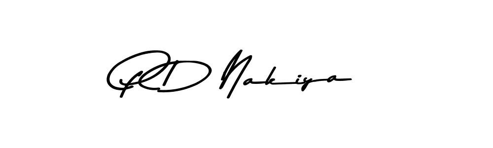 Asem Kandis PERSONAL USE is a professional signature style that is perfect for those who want to add a touch of class to their signature. It is also a great choice for those who want to make their signature more unique. Get P D Nakiya name to fancy signature for free. P D Nakiya signature style 9 images and pictures png