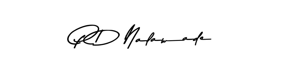 Similarly Asem Kandis PERSONAL USE is the best handwritten signature design. Signature creator online .You can use it as an online autograph creator for name P D Nalawade. P D Nalawade signature style 9 images and pictures png