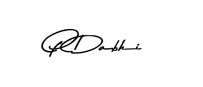 The best way (Asem Kandis PERSONAL USE) to make a short signature is to pick only two or three words in your name. The name P Dabhi include a total of six letters. For converting this name. P Dabhi signature style 9 images and pictures png