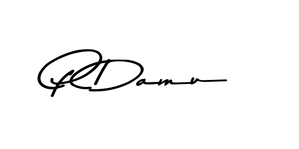 How to make P Damu signature? Asem Kandis PERSONAL USE is a professional autograph style. Create handwritten signature for P Damu name. P Damu signature style 9 images and pictures png