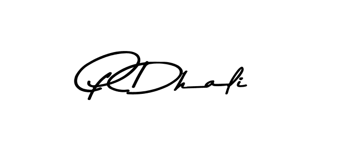 Asem Kandis PERSONAL USE is a professional signature style that is perfect for those who want to add a touch of class to their signature. It is also a great choice for those who want to make their signature more unique. Get P Dhali name to fancy signature for free. P Dhali signature style 9 images and pictures png