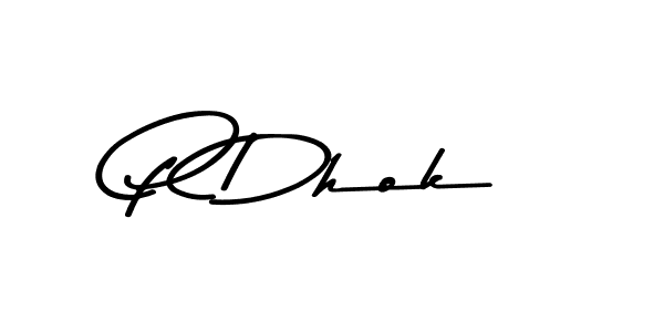 Also we have P Dhok name is the best signature style. Create professional handwritten signature collection using Asem Kandis PERSONAL USE autograph style. P Dhok signature style 9 images and pictures png