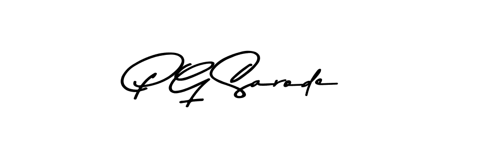 Here are the top 10 professional signature styles for the name P G Sarode. These are the best autograph styles you can use for your name. P G Sarode signature style 9 images and pictures png