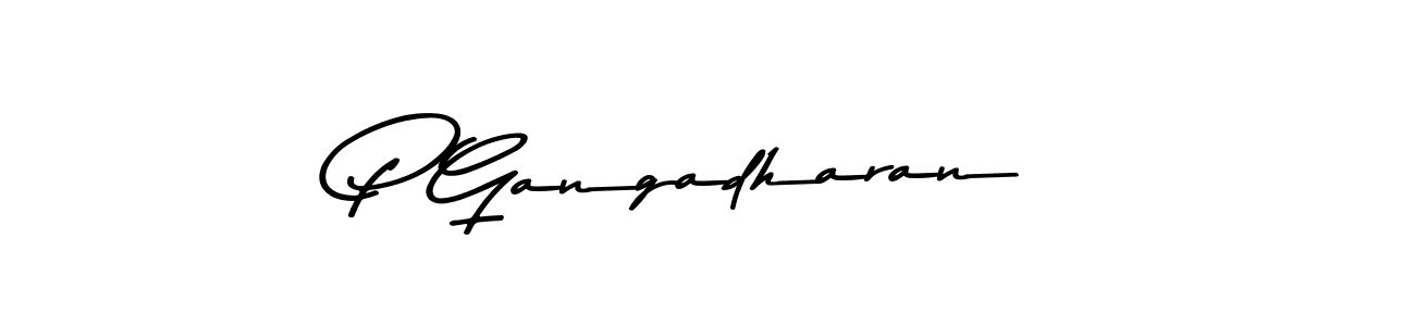 Similarly Asem Kandis PERSONAL USE is the best handwritten signature design. Signature creator online .You can use it as an online autograph creator for name P Gangadharan. P Gangadharan signature style 9 images and pictures png