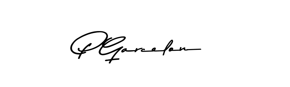 Design your own signature with our free online signature maker. With this signature software, you can create a handwritten (Asem Kandis PERSONAL USE) signature for name P Garcelon. P Garcelon signature style 9 images and pictures png