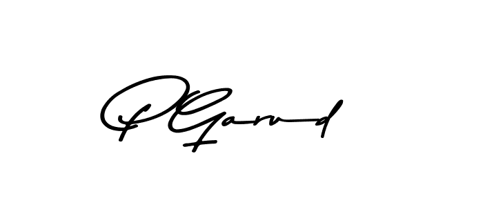 Design your own signature with our free online signature maker. With this signature software, you can create a handwritten (Asem Kandis PERSONAL USE) signature for name P Garud. P Garud signature style 9 images and pictures png