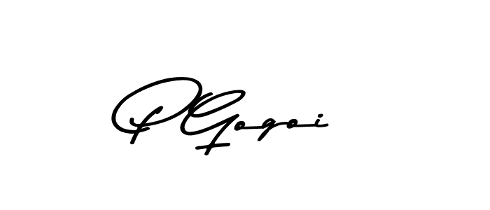 Similarly Asem Kandis PERSONAL USE is the best handwritten signature design. Signature creator online .You can use it as an online autograph creator for name P Gogoi. P Gogoi signature style 9 images and pictures png