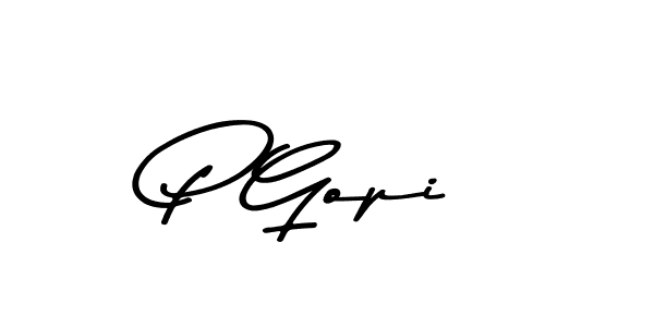 How to Draw P Gopi signature style? Asem Kandis PERSONAL USE is a latest design signature styles for name P Gopi. P Gopi signature style 9 images and pictures png