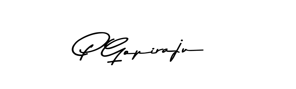 if you are searching for the best signature style for your name P Gopiraju. so please give up your signature search. here we have designed multiple signature styles  using Asem Kandis PERSONAL USE. P Gopiraju signature style 9 images and pictures png