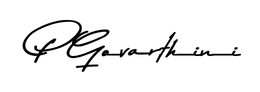 Use a signature maker to create a handwritten signature online. With this signature software, you can design (Asem Kandis PERSONAL USE) your own signature for name P Govarthini. P Govarthini signature style 9 images and pictures png
