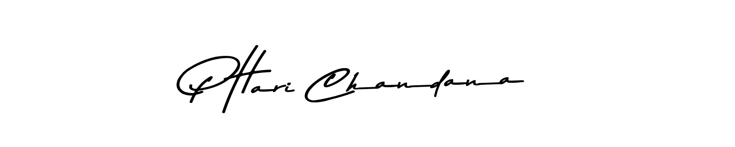 Also we have P Hari Chandana name is the best signature style. Create professional handwritten signature collection using Asem Kandis PERSONAL USE autograph style. P Hari Chandana signature style 9 images and pictures png