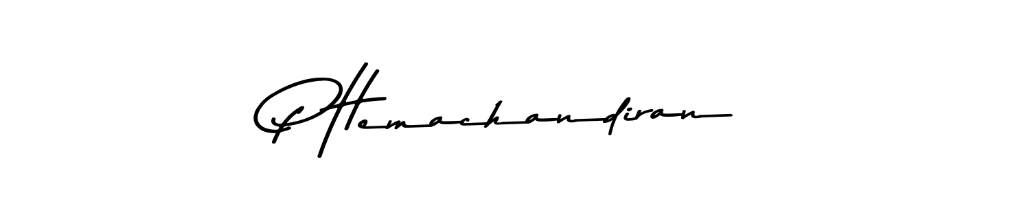 Design your own signature with our free online signature maker. With this signature software, you can create a handwritten (Asem Kandis PERSONAL USE) signature for name P Hemachandiran. P Hemachandiran signature style 9 images and pictures png