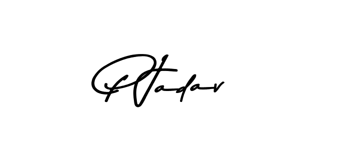 This is the best signature style for the P Jadav name. Also you like these signature font (Asem Kandis PERSONAL USE). Mix name signature. P Jadav signature style 9 images and pictures png