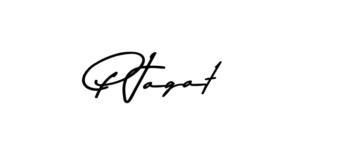 Make a beautiful signature design for name P Jagat. With this signature (Asem Kandis PERSONAL USE) style, you can create a handwritten signature for free. P Jagat signature style 9 images and pictures png